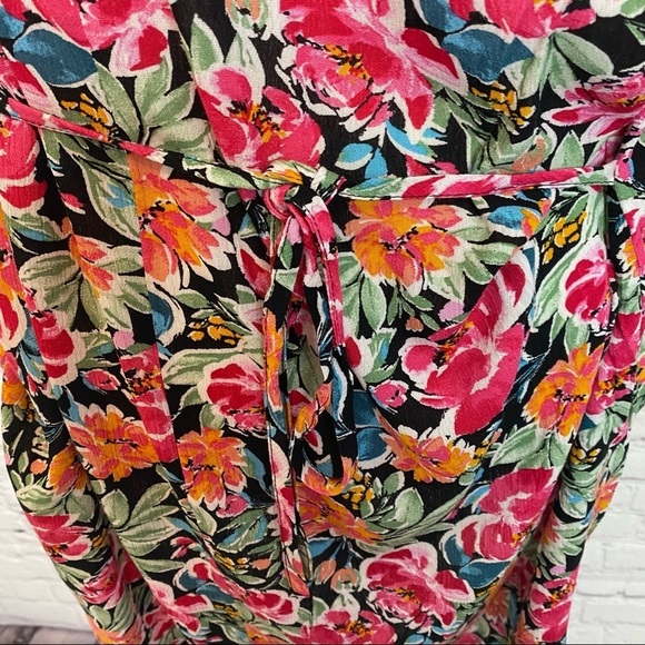 Torrid NWT Black Floral Tunic 3X - Picture 6 of 7